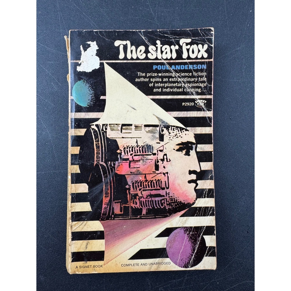 The Star Fox Poul Anderson 1966 Signet Science Fiction Paperback Book